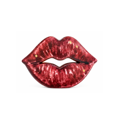 Click here to see  22443 22443 5x3.6x1 Lip shape with gold flecks
