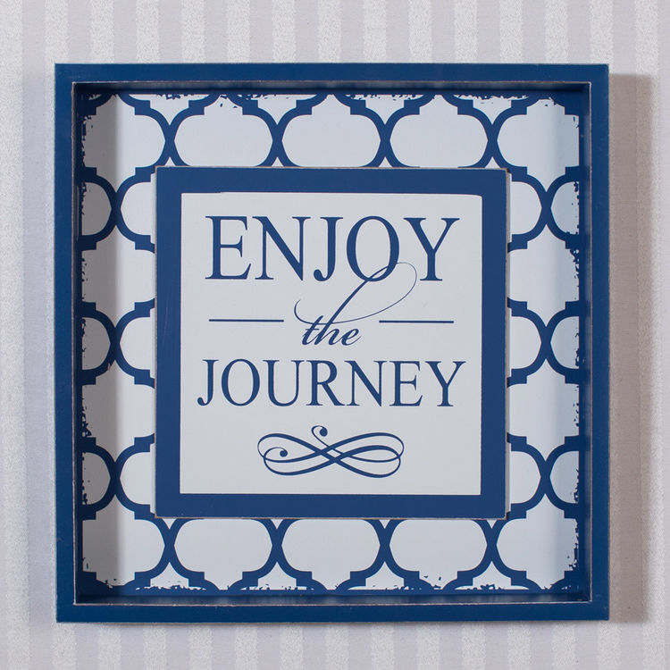 10 X 1 5 Wood Shadow Box Sign Enjoy Journey Model Number 10 X 1 5 Wood Shadow Box Sign Enjoy Journey Model Number 18873