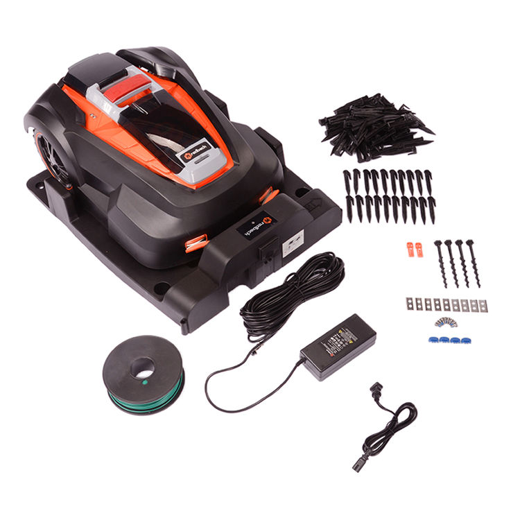 View 3 of MowRo RM24-SMRT MowRo RM24-SMRT 28V App-Enabled Robot Lawn Mower with Install Kit and 4.0A Battery