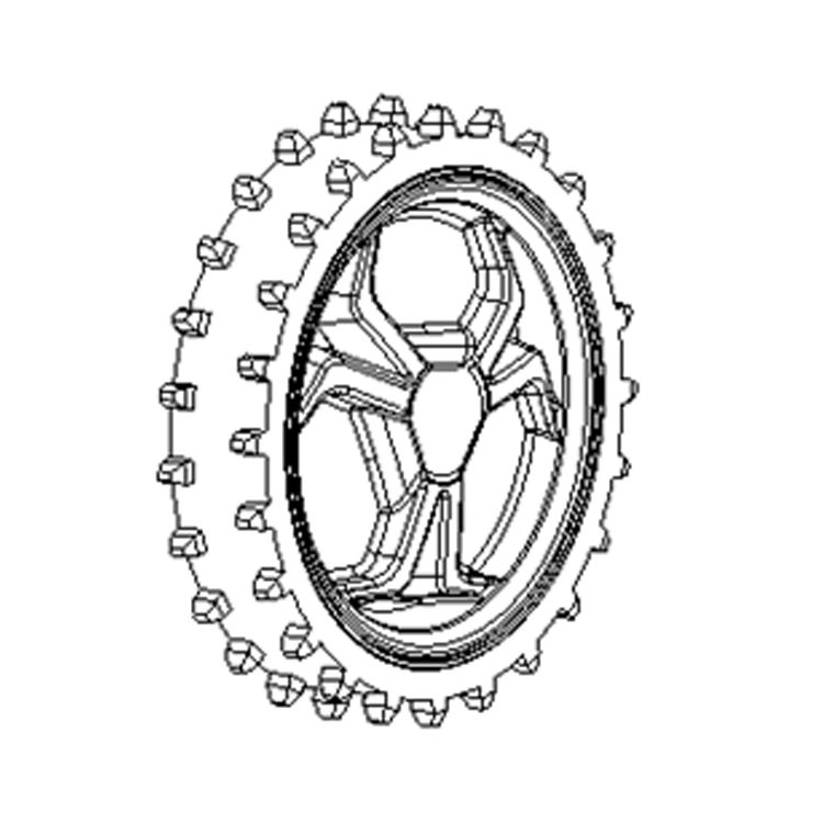 View 7 of MowRo RM24A-07 MowRo RM24A-07 Replacement Wheel Assembly for RM24