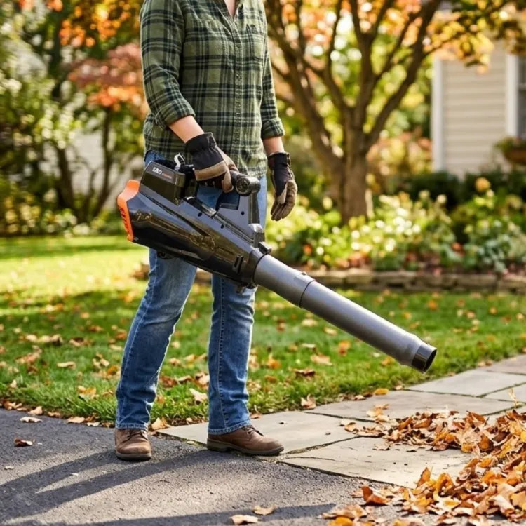 View 2 of  REDBACK EA460 Pro Series 120V Cordless Brushless Leaf Blower, 122 MPH, 514 CFM, 4-Speed Control with Turbo Mode, Tool Only - EA460-KIT2A 